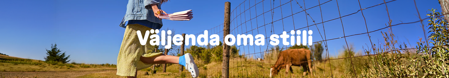 Avasta Crocs Classic, Crocband ja Crafted kollektsioon meestele, naistele ja lastele &ndash; kogu perele. Vali oma paar ja v&auml;ljenda oma stiili. Telli n&uuml;&uuml;d &ndash; tasuta tagastus 365 p&auml;eva.